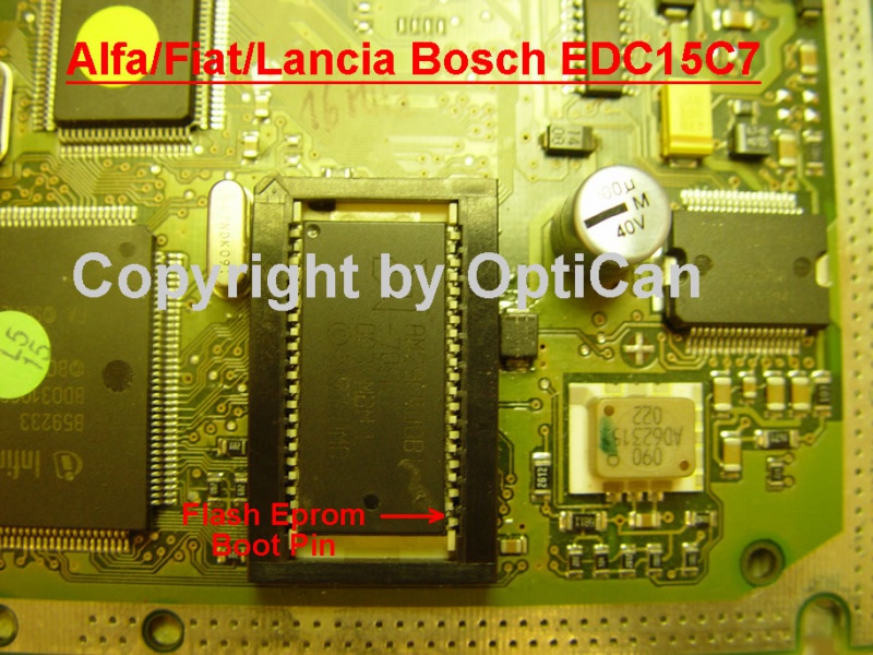 Bosch EDC 15C7 (Alfa Romeo) pinout diagram 1